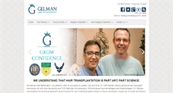 Desktop Screenshot of gelmanhair.com